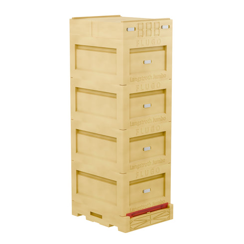 Colmena Langstroth Jumbo (Dadant) de Poliuretano para 10 Cuadros